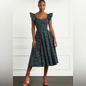 Hill house Daphne dress in midnight garden